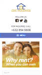 Mobile Screenshot of cdcresidences.com